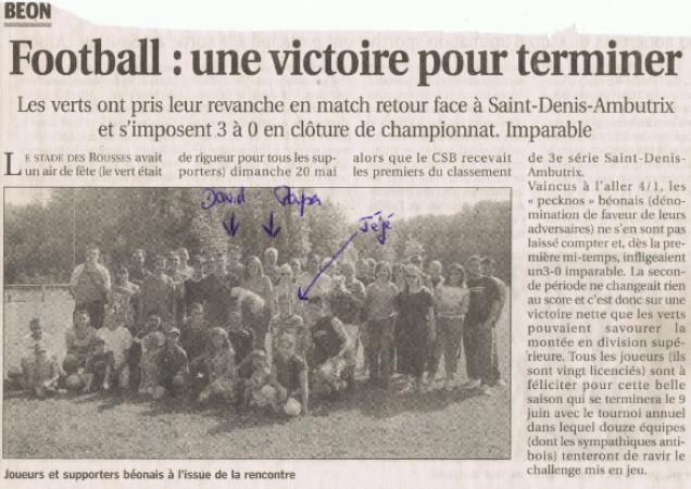 Articles de Presse
