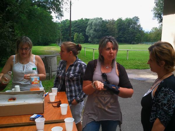 Estelle, Océane, Laurence et Anne.